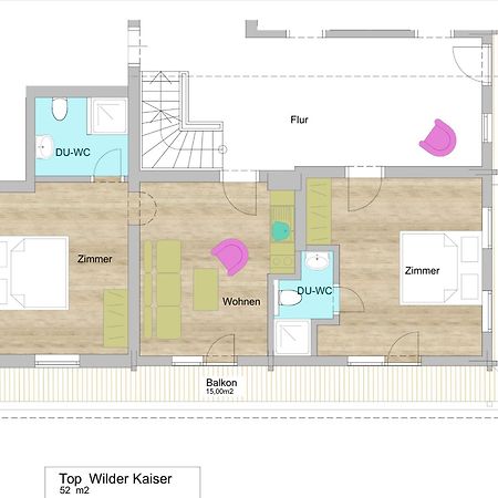 Appartement Oberlacken Санкт Йохан ин Тирол Екстериор снимка
